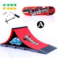 Pirštukų riedlenčių rinkinys Tech Deck Didesnės pirštukų riedlentės rampų riedlenčių parko rinkinys Pirštų sporto treniruočių reikmenys Riedlentės rampų žaislas vaikui