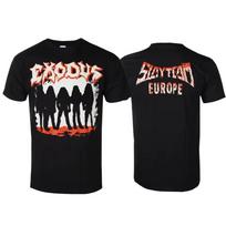 Exodus - Slayteam Europe Printed T-shirt - Thrash Metal Band Style Daily T-shirt - Suitable for Both Men and Women 140 white