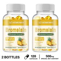 XEMENRY - 500 mg Bromelaino - Virškinimo ir sąnarių sveikatai 120*2