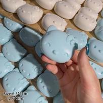 Hello Kitty minkštas žaislas Mielas KT suspaudžiamas kamuoliukas Fidget žaislas Minkštas atpalaiduojantis suspaudžiamas kamuoliukas Atpalaiduojanti dovana Party Favor dovana žaislas