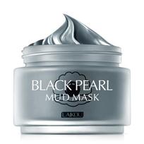 Juodojo perlo drėkinamoji, maitinamoji, poras valanti molio kaukė 85g gray