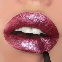 Perlamutriniai lūpų dažai Ilgalaikiai labai pigmentuotas lūpų blizgesys Matinis skystas lūpų glazūra Nelipnus puodelis Raudonas Lengvai nuspalvinamas lūpų dažas skirtas kasdieniam moterų makiažui 06 pink