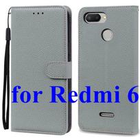 Mi 6 dėklas Xiaomi Mi 6 dėklui Redmi 6 odinis piniginės tipo atverčiamas dėklas Xiaomi Redmi 6 Mi6 telefono dėklui Redmi6 dangtelis Fundas apvalkalas krepšiai