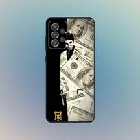 S-scarface Phone Case For Samsung S25,S24,S21,S22,S23,S30,Ultra,S20,Plus,Fe,Lite,Note,10,9,5G Black Cover Samsung S25ULTRA gray