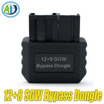 SGW Bypass Dongle For Chrysler/Dodge/Jeep/RAM/FIAT/MASERATI 12pin 8pin OBDII Security Gateway Adapter For FCA 12+8 SGW Bypass