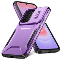 Slide Camera Lens Cover Shockproof Phone Case for Samsung Galaxy A27 A37 A57 Non-Slip Dual Layer Armor Protective Cover for Samsung Galaxy A57