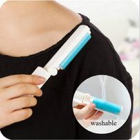 Double Sided Lint Fluff Dust Remover Brush Pet Hair Remover Clothes Brush Latest One Size white