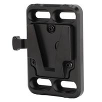 V Mount Battery Plate 14in 38in Threaded Holes Aluminum Alloy Quick Release Camera V Lock Battery black