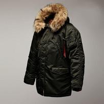 Vyriška žieminė striukė, klasikinė parkas, skirta itin šaltam orui, vandeniui atspari, nuimama dirbtinio kailio striukė aplink gobtuvą XL juoda