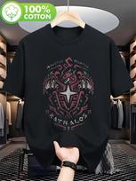Rathalos Unisex Monster World Hunter Graphic TShirt Black Featuring a Red Monster Design Made from Soft And Breathable Perfect for Gaming 4XL gray