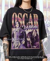 Oscar Wilde T-Shirt, Vintage Author Writer Classic Genius Performer Tee, 90s Retro Throwback, Oscar Wilde Sweater #Saf M gray