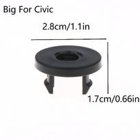 1 vnt. Pavarų perjungimo rankenėlės ribotuvas, perjungiklio apsauginio gaubto laikiklis, adapteris M10*1.5 Tinka Civic, Fit