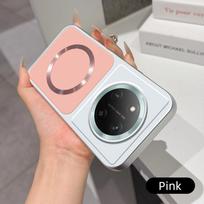 For Honor Magic7 Lite X60 Pro Case New Lychee Pattern CD Magnetic Ring Ultra-Thin Cover For Honor Magic 7 Lite Shockproof Funda Honor X60 Pro rožinė