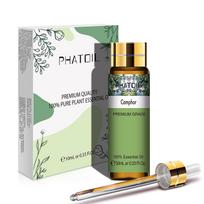 PHATOIL 10ml su lašintuvu levandų vanilės eukalipto gryni natūralūs eteriniai aliejai rožių jazminų ylang ylang difuzoriaus aromatinis aliejus Camphor gray