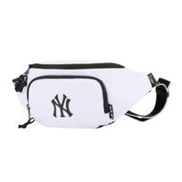 MLB New York Yankees Canvas Bag Fanny Pack Regular Unisex White Casual 32BGCS111-50W balta