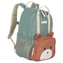 Puma Fashionable Cute Polyester Backpack Kids Backpacks Green Brown 090401-04 Green & Brown gray