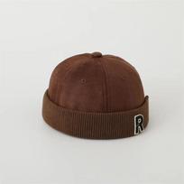 Winter Corduroy Warm Docker Cap Brimless Hat Beanie Hats Adjustable Landlord Sailor Cap Girl and Boy 11 52cm wear ruda