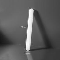 ZISIZ Small Fondant Plastic Rolling Pin gray