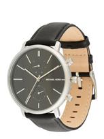 Michael Kors Analoginis (įprasto dizaino) laikrodis 'BLAKE' juoda / sidabrinė