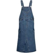 Evisu SS24 3D Seagull Embroidery Fashion Style Cargo Denim Long Skirt Women skirts Denim-Blue 2ESHTW4DO4025FFDN L gray