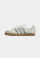 ADIDAS ORIGINALS Sportbačiai 'SAMBA' pilka / rusvai pilka / balta