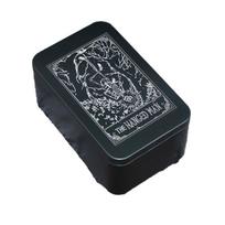 Metal Game Card Box Playings Tarots Container Storage Case Packing Poker Box Playings Cards Box Empty Candy Storage Case