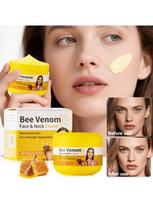 1pc Propolis Face & Neck Cream, Moisturizing, Hydrating, Lifting, Brightening, Enhancing Skin Elasti 1pc beige