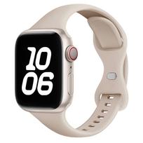 Plonas silikoninis dirželis Apple Watch 11 10 46mm Ultra 3-2 49mm series 9-8-7 41mm 45mm 44mm sportinis apyrankė iwatch 4 6 5 SE 3 dirželis 44 45 49 S11-46mm gray