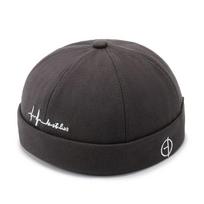 Vyriškos kepurės Docker kepurės Kepurės Beanie Jūrininko kepurė Darbininko kepurė Su atlenktu kraštu Retro Kepurė be snapelio Su reguliuojama gray