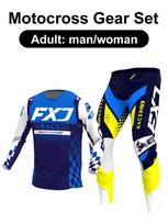 motokroso įrangos komplektas Enduro cross Džersis Kelnės Rinkiniai Lenktynininko įrangos komplektas Visureigių Vyriški Rinkiniai Moteriški kalnų Downhill Motociklo MX S-30 black