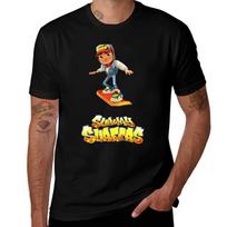 Subway Surfers Tshirt T Shirts For Unisex Cotton T Shirts For Unisex Cotton Funny Unisexs Graphic T Shirts Tshirt S black