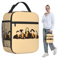 Hamilton Broadway Silhou Insulated Lunch Bag for Kids School Cooler Thermal Food Box Tote Leakproof Lunch Boxes Container One Size beige