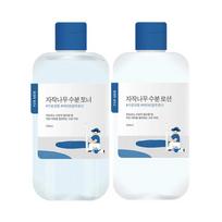 ROUND LAB For Men Birch Juice Moisturizing Toner and Lotion Duo Set Toner (200ml) / Lotion (200ml) Duo Set white