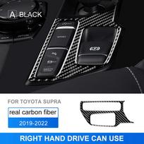 Carbon Fiber Gear Shift Collar for Toyota Supra GR A90 A91 MK5 2019-2025 For RHD Black