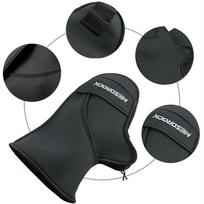 Motorcycle Handlebar Gloves Windproof  Warm Grip Hand Covers Warmer Protective Motorbike For Winter black