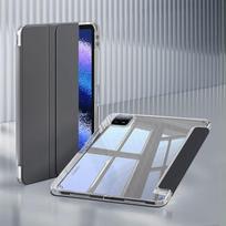 Skaidrus Hard Acrylic Funda skirtas Redmi pad SE 11 colių Smart dėklas Xiaomi mipad 6 11 MI PAD 5 PRO 11 12.1 dangtelis su rašiklio stovo laikikliu Mipad 6 pro 11 inch juoda