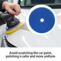 5 colių automobilio poliravimo padėklas su Velcro paviršiaus apdailai