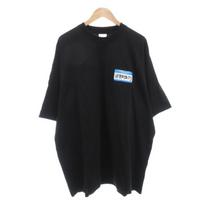 Vetmon Betmon VETEMENTS Limited Edition HELLO My Name Is T-shirt M Short 65 Unisex T-Shirt M black