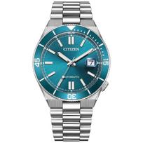 [CITIZEN] Watch NJ0231-56L Mechanical Watch TSUYOSA CITIZEN COLLECTION Men's Silver Teal 10 Bar Wate B0GMYQT7MX blue