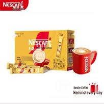 Nestlé 3-in-1 pieniška greitai paruošiama kava su mažu cukraus kiekiu, lazdelių pakuotė red