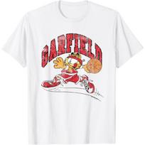 Garfield Basketball T-Shirt XXXL balta