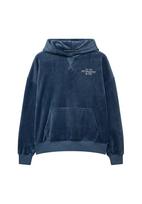 Superdry & Co Megztinis be užsegimo glaisto spalva / safyro