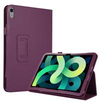 For IPad Mini 7 Case 2024 PU Leaher Two-fold Stand Tablet Cases Funda IPad Mini 6 Coque IPad Mini A17 Pro Cover 8.3 Shell Capa For iPad Mini 7 violetinė