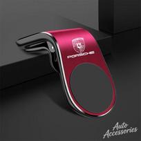 1 vnt. Magnetinis automobilio telefono laikiklis Metalinis stovas Priedai Porsche Panamera Cayenne Taycan 911 718 Macan Carrera-GT 928 944 968 brown