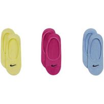 Nike No Show Socks Women's 3 Pack SX4863-960 S pink