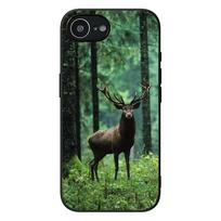 Medžioklės elnias Patinas Žirafa Telefonų dėklas, skirtas Samsung Galaxy S25 Edge S24 S23 FE Plus Ultra A16 A15 A55 A57 5G Apsauginis dangtelis Galaxy S25 white