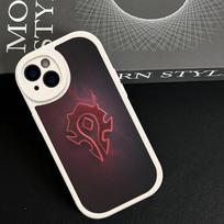 Game World Of Warcraft Leather Phone Case For IPhone 15 14 13 Pro Max 12 11 16 Plus Phone Cover iphone 12pro gray