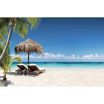 Blue Ocean Beach Backdrop Tropical Summer Photography Background Sunset Seaside Palm Tree Wave Sand Photobooth Photozone Props Vinyl 300X200cm