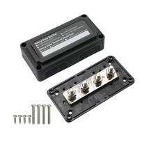 300A for DC 48V High Current Black Red for Shell Power Distribution Block Busbar Box Bus Bar Box Board Heavy Duty Busbar black