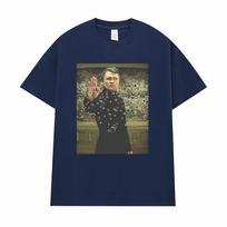 Charlie Kirk Neo Matrix Memas Juokingas Grafinis Marškinėlis Vyriški Drabužiai Vintažinis 90-ųjų Mados Marškinėlis Medvilninis Trumpomis Rankovėmis Marškinėlis L gray